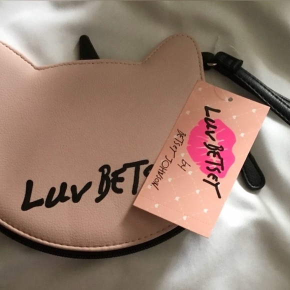 NWT BETSY JOHNSON CAT UNICORN COIN PURSE - Picture 2 of 3